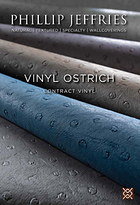 Philip Jeffries Vinyl Ostrich Wallpaper